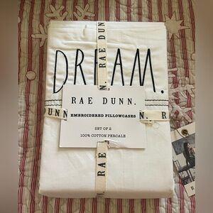 Rae Dunn pillow cases. “Dream”